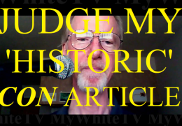 Judge My 'Historic' CONstitution Article